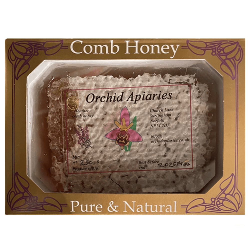 Orchid Apiaries Heather Cut Honeycomb 230g